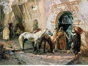 unknow artist Arab or Arabic people and life. Orientalism oil paintings 155 Spain oil painting artist